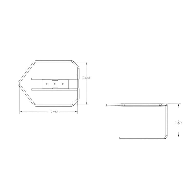 2.5 Gallon Gas Can Holder