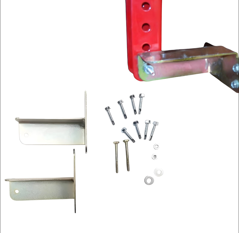 Wall Mount Kit for Enclosed Trailer - Mounting Bracket for Trimmer Racks and Blower Holders | Complete Installation Hardware Included